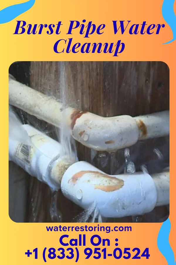 Burst Pipe Water Cleanup in Harrisville, UT